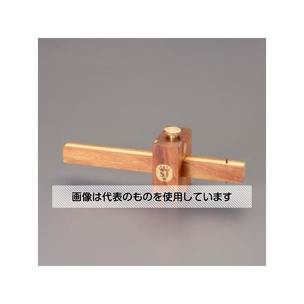 【アズワン AS ONE】実験室設備 工具類 工具、道具 ●木材に平行な線や印を付ける際に使用します。 商品の仕様 ●全長：202mm ●材質：木、真鍮 ●ヘッドサイズ：66×55×28mm 【※ご注意ください】商品は代表の画像を使用しています。