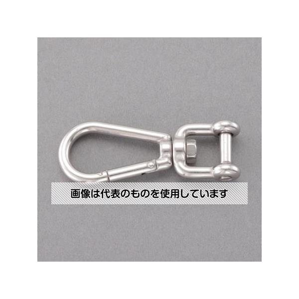 樂天商城 - アズワン(AS ONE) 108mm スイベルスナップシャックル(ステンレス製 EA638AG-53 入数：1個