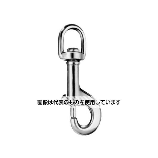 アズワン(AS ONE) 75mm スプリングスナップ(スイベル金具付) EA638AX-72 入数：1個