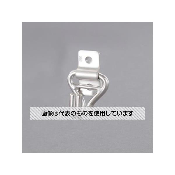 【アズワン AS ONE】実験室設備 工具類 工具、道具 商品の仕様 ●材質：SUS304 ●プレートサイズ：18×36mm ●全長：33mm ●線径：5mm ●穴径：3.2mm ●使用荷重：10kg 【※ご注意ください】商品は代表の画像を使用しています。