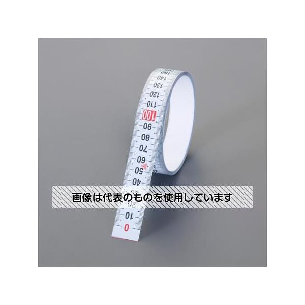 アズワン(AS ONE) 25mmx3.0m 粘着付・幅広目盛テープ(上基点) EA720YY-73 入数:1個