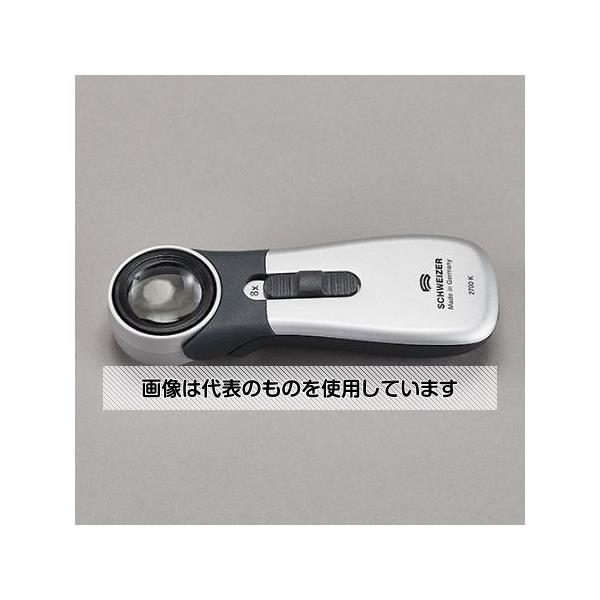 アズワン(AS ONE) x 4/55mm ルーペ(ライト付) EA756DM-32 入数：1個(4.0)