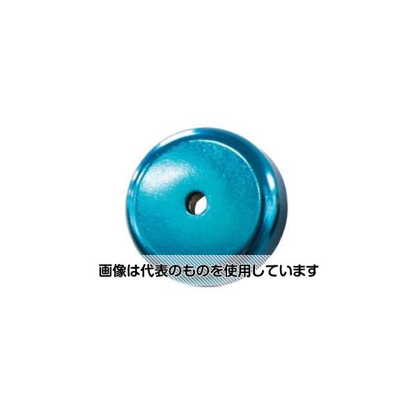 【アズワン AS ONE】実験室設備 工具類 工具、道具 ●豊富なカラーバリエーションで、使用環境に合わせて色をお選びいただけます 商品の仕様 ●ねじサイズ：M5 ●吸着力：19kgf ●サイズ(mm)：φ25×8 ●色：青 ●穴径(mm)：5.5 ●材質：ネオジウム磁石 ●ねじ用の皿穴付き ●磁気防止プレート付 【※ご注意ください】商品は代表の画像を使用しています。