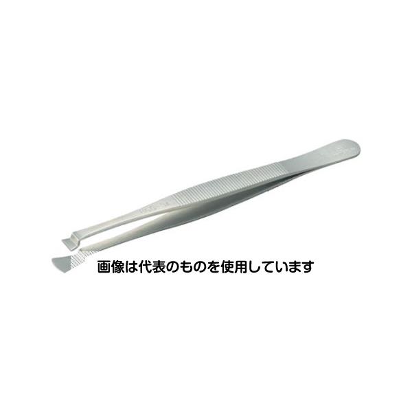 【アズワン AS ONE】実験室設備 工具類 工具、道具 ●SUS420Jに比べさびにくく、耐久性に優れています。 ●精密作業用ピンセットです。 ●半導体ウェハーや薄く壊れやすい物の移動やピックアップ。 商品の仕様 ●全長(mm)：120 ●幅(mm)：9.5 ●先端幅(mm)：8.0 ●爪数(枚)：1 ●爪数(枚)：1 ●材質／仕上： ●▼耐酸耐磁ステンレス(SUS304L) ●原産国：スイス ●コード番号：261-7366 【※ご注意ください】商品は代表の画像を使用しています。