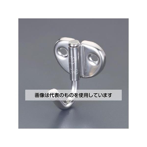 【アズワン AS ONE】実験室設備 工具類 工具、道具 商品の仕様 ●サイズ(奥行×高さ)：34×40mm ●幅：33mm ●吊下荷重：6kg ●穴径(mm)：3.5 ●材質：ステンレス(SUS304) ●付属ねじ：皿木ねじ 2.7×16 ●バレル研磨仕上げ ●皿木ねじ付 【※ご注意ください】商品は代表の画像を使用しています。