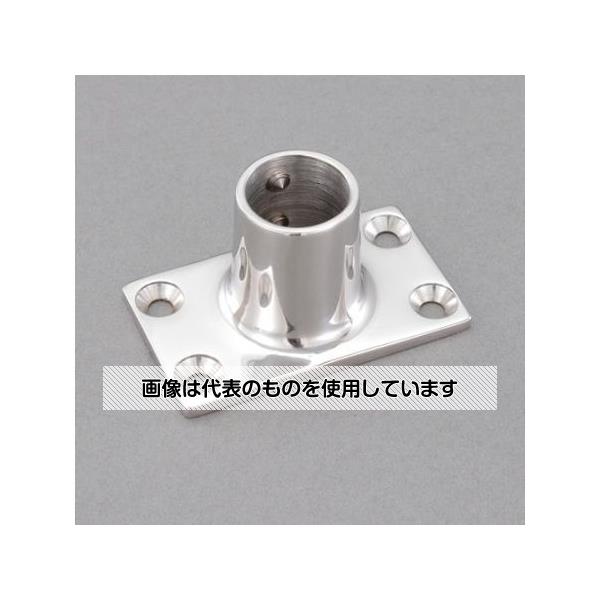 アズワン(AS ONE) 25mm パイプ用アングルベース(ステンレス製) EA951EW-154 入数：1個