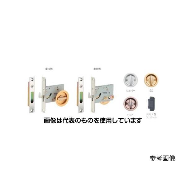 【アズワン AS ONE】実験室設備 工具類 工具、道具 商品の仕様 ●カラー：シルバー ●取付ドア厚：28〜40mm ●バックセット：38mm ●錠：片面サムターン ●材質：錠／SUS304+スチール ストライク／SUS304+鋼板 丸座／アルミ+亜鉛ダイカスト ●前後調節受座付 ●後付大型サムターン 【※ご注意ください】商品は代表の画像を使用しています。