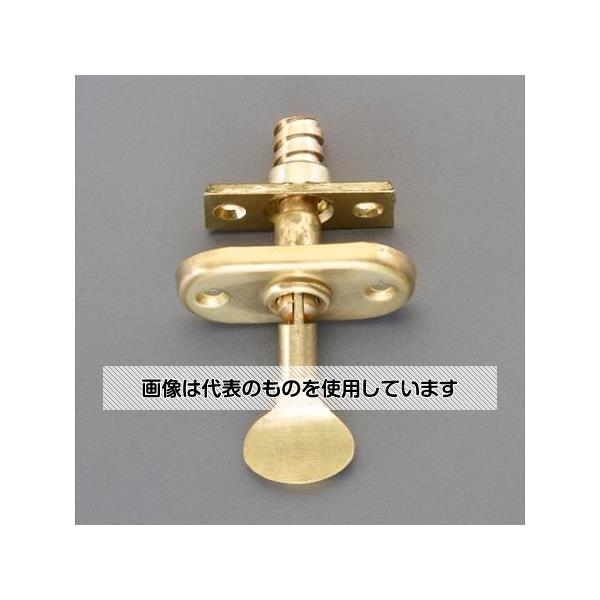 【アズワン AS ONE】実験室設備 工具類 工具、道具 商品の仕様 ●全長：70mm ●適用ドア厚：28〜33mm ●材質：真鍮 ●仕上：ミガキ ●取付穴径：3mm ●ねじピッチ：27mm ●皿木ねじ(2.7×1.6)付 【※ご注意ください】商品は代表の画像を使用しています。