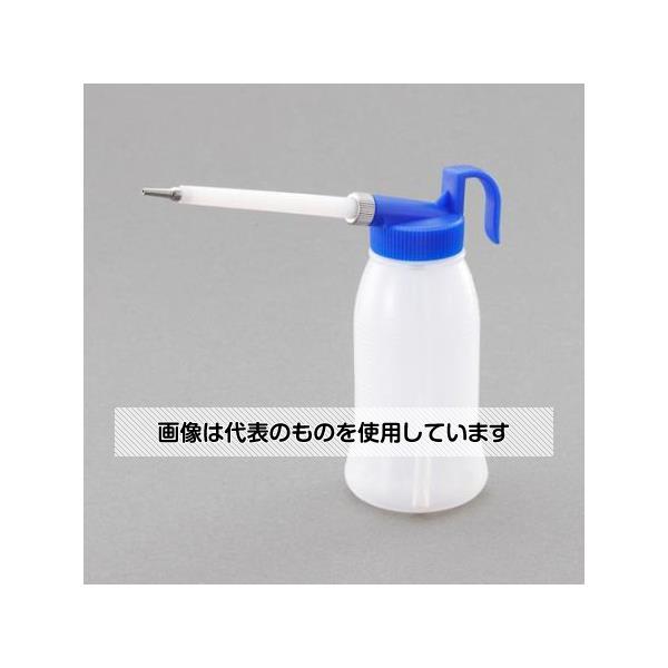 アズワン(AS ONE) 180ml オイラー(横型・先端金属ノズル・PE製) EA990PK-11