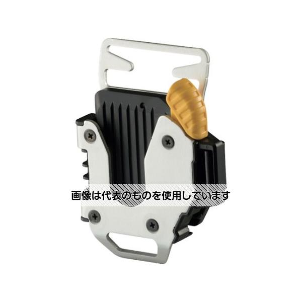 【アズワン AS ONE】実験室設備 工具類 工具、道具 ●ハーネスの縦ベルトに装着して使用できます。 ●ホコリや粉塵に強い新構造を採用しています。 ●アルミパーツ採用で耐久性抜群です。 ●安全ロープの取付けが可能です。 ●コンベックス携帯用。 ●ハーネス縦ベルトへの装着に。 商品の仕様 ●適合ベルトサイズ：幅40〜48mm、厚さ1〜2mm ●適合機種：KDSコンベックス19mm幅以上 ●タイプ：縦ベルト用 ●適応ベルトサイズ：幅40〜48mm、厚さ1〜2mm ●KDSコンベックス19mm幅以上専用。 ●材質／仕上：アルミ・ABS樹脂 ●注意：KDSプロネクストライト(PXL)には取付けできません。 ●原産国：マレーシア ●コード番号：250-1269 【※ご注意ください】商品は代表の画像を使用しています。