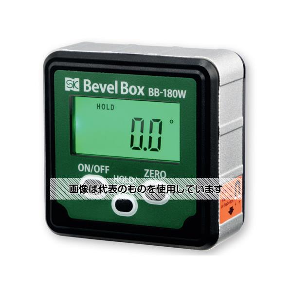 樂天商城 - 新潟精機（SK） デジタル角度計 ベベルボックス BB-180W 入数：1個