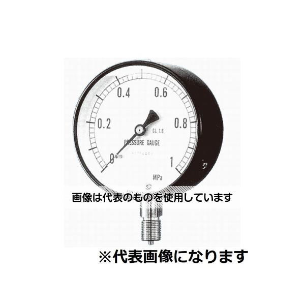 旭計器 ブルドン管圧力計 A形 圧力範囲(MPA)：0～3.5 101-A780X3.5MPA 入数：1個 1