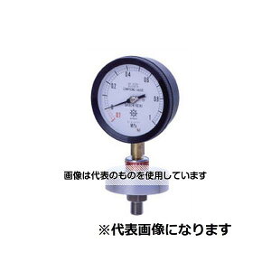 第一計器製作所 隔膜式圧力計ねじ式 ダイヤフラムSUS316L封入液シリコン A型 PK-1 AU75 G1/2B 3.5MPA S25C SUS304 入数：1個