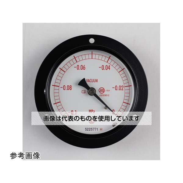 【アズワン AS ONE】実験室設備 工具類 工具、道具 ●ブルドン管の弾性変形(動き)を指針に伝える構造の圧力計で、構造が簡単なためお取扱いが容易です。また広い圧力範囲の測定が行え、幅広い分野で使用されています 商品の仕様 ●大きさ(mm)：Φ75 ●形状(取付)：埋込形D枠(取付穴) ●接続：R3/8 ●材質：黄銅 ●性能：ナシ ●圧力レンジ：MPa_-0.1〜0 ●精度：±1.6％F.S. ●処理：ナシ ●区分：JIS 【※ご注意ください】商品は代表の画像を使用しています。