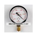 長野計器 普通形圧力計(Φ75) 真空計(負圧計) 立形A枠 耐振用 -0.1〜0MPa AC20-131 入数:1個