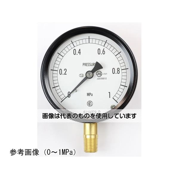 長野計器 密閉型圧力計(75Φ) 立形A枠 0～16MPa BC10-171 入数：1個