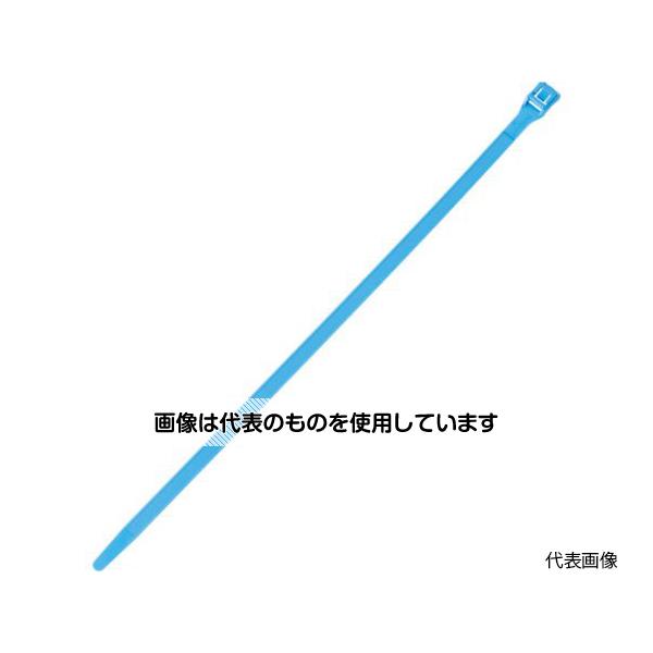 【アズワン AS ONE】実験室設備 工具類 工具、道具 ●セレーション(ギザギザ)が外側にあり、結束バンドがヘッドに対して横から挿入されるので、大きな束線も真円に近い状態で結束できます。 ●ヘッドが小さく、束線全体が小さく仕上がります。 ●屋外で使えるカラー結束バンドです。 ●ケーブルなどの結束。 商品の仕様 ●色：ライトブルー ●幅(mm)：8.9 ●長さ(mm)：389 ●厚さ(mm)：1.7 ●最大結束径(mm)：115 ●引張強度(N)：552 ●最小結束径(mm)：8 ●屋内・屋外用 ●使用温度範囲：-60〜85℃ ●材質／仕上：耐候性ナイロン66 ●原産国：シンガポール ●コード番号：438-2439 【※ご注意ください】商品は代表の画像を使用しています。