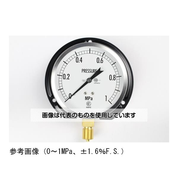 【アズワン AS ONE】実験室設備 工具類 工具、道具 ●空圧、油圧、その他の一般圧力測定用としてJIS B7505 -1ブルドン管圧力計に対応した廉価な汎用形圧力計です。 商品の仕様 ●大きさ(mm)：Φ100 ●形状(取付)：立形B枠 ●接続：G3/8B ●材質：黄銅 ●性能：ナシ ●圧力レンジ：MPa_0〜2.5 ●精度：±1.6％F.S. ●処理：ナシ ●区分：JIS 【※ご注意ください】商品は代表の画像を使用しています。