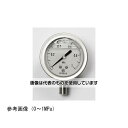 長野計器 グリセリン入圧力計(60Φ) -0.1〜0.25MPa GV50-173 入数:1個