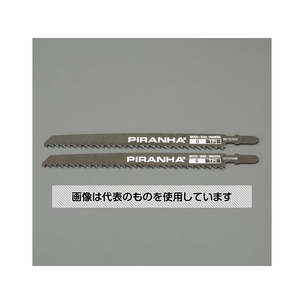 BLACK+DECKER 152mmx 6T ジグソーブレード(2枚) EA854DB-2A 1パック(2枚入)