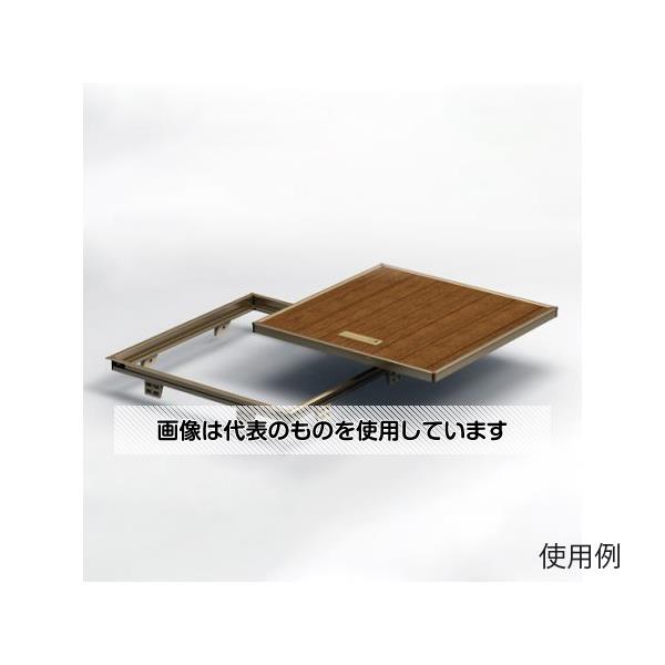 アズワン(AS ONE) 606x606x11.5mm 床下点検口(アルミ製/シルバー) EA997LF-16 入数：1個