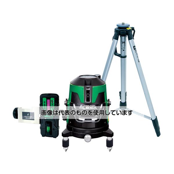 【アズワン AS ONE】実験室設備 工具類 工具、道具 ●光の強さを3段階で切り替え出来ます。強モードは明るい現場で見やすく、弱モードは暗い現場でもレーザーラインがぎらつかずに見やすく、電池が長持ちするので長時間の連続使用が可能です。 ●視認性の高いグリーンレーザーです。 ●必要なラインに切り替えて照射することで、電力消費を抑えることが出来ます。 ●受光器・三脚セットです。 商品の仕様 ●本体サイズ：173×128×128mm ●本体質量：1,200g ●光源：可視半導体レーザー ●出力：1mW以下(クラス2) ●波長：515〜530nm(緑)、地墨ポイント：645〜655nm(赤) ●指示精度：縦・横ライン7.5mで±1mm ●鉛直点精度：3mで±1mm ●直角精度：90°±0.03° ●ライン照射角：縦ライン約130°、横ライン約120° ●ライン光巾(5m)(明るさ3段階)：弱：約1.5mm、中：約1.8mm、強：約2mm ●自動補範囲：±3° ●傾斜時警告：自動補正範囲を超えるとレーザーラインが点滅(約1秒間隔) ●回転微調整範囲：360° ●制動方式：振り子+磁気ダンパー方式 ●電源：リチウムイオン電池(USB Tyoe-Cで繰り返し充電) ●電池容量：1,600mAh ●連続使用可能時間(フル照射モード)：約5.5時間 ●防塵・防水性能：IP54 ●三脚取付ネジ：W5/8インチ ●対応受光器：受光器 レーザーレシーバーII Plus グリーン用 ホルダー付 ●受光器・三脚セット内容：受光器 レーザーレシーバーII Plus グリーン用 ホルダー付、三脚 ハンドル式 A 軽量タイプ 【※ご注意ください】商品は代表の画像を使用しています。