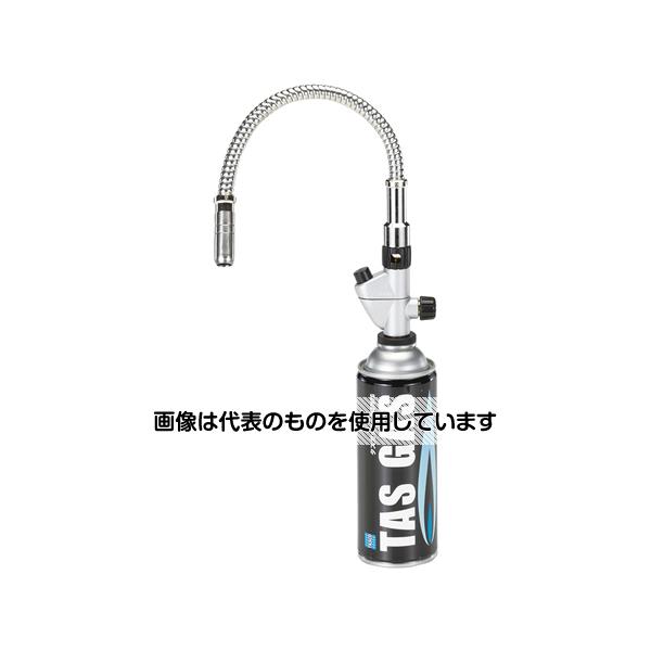 【アズワン AS ONE】実験室設備 工具類 工具、道具 ●ワンタッチ着火式 ●逆さ使用も可能です。(替ボンベはTA379TGをご使用下さい) ●フレキシブルチューブで狭小箇所など、多用途に使用することができます。 ●フレキ部…最小曲げ半径R=60mm ●全長 …230mm ●スクリュー炎で炎が絡みつき、ロー・ハンダ付けに適しています。 ●空気量の調整により、800〜2,100℃まで変化します。 商品の仕様 ●温度：2,100℃ ●ロウ付能力：5／8″まで(常温) ●燃焼時間：100分 【※ご注意ください】商品は代表の画像を使用しています。