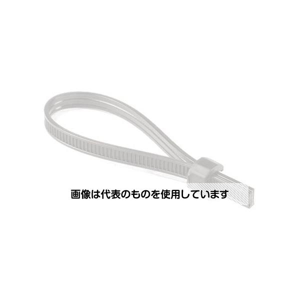 ヘラマンタイトン ケーブルタイ 9mm x 8 mm ナチュラル ナイロン 66 1袋(20000個入) 102-66209 入数：1袋(20000個入)