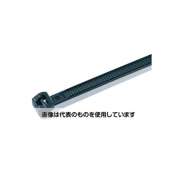 ヘラマンタイトン 結束バンド 100mm x 2.5 mm 黒 ナイロン 66 1袋(500個入) 118-04701 入数：1袋(500個入)