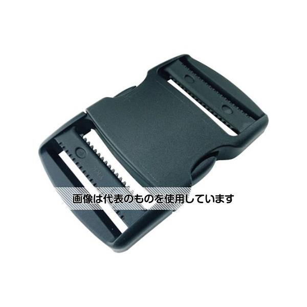 ユタカメイク 平ベルト金具 サイドリリースバックル アジャスト型 50mm幅用(1個入り) JYA-350 入数：1個