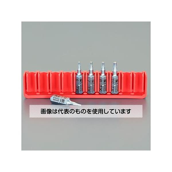 【アズワン AS ONE】実験室設備 工具類 工具、道具 商品の仕様 ●メーカー：PBSWISSTOOLS ●型番：※ESCOオリジナルセット品 ●サイズ：T5、T6、T7、T8、T10 ●全長：25mm ●六角シャンク：1／4" ●5本組 ●ビットケース付 【※ご注意ください】商品は代表の画像を使用しています。