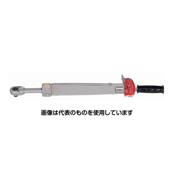 【アズワン AS ONE】実験室設備 工具類 工具、道具 ●ラチェット付。 ●軽量、見やすい目盛、検査用として適しています。 ●目盛は左右トルクに対応。 ●頭部ラチェットは24枚刻み、15度の振り幅で狭い場所での締付けに威力を発揮します。 ●アームは内部応力を一定に保つ独特な形状、摩擦部分がないので耐久性に優れています。 ●【用途】 ●検査、締付け用。 ●【注意事項】 ●□25.4 以上の角ドライブは、貫通穴ソケット(動力工具用)をご利用ください。 商品の仕様 ●トルク測定範囲 [N・m](最小〜最大)：10〜120 ●最小目盛(N・m)：2 ●適応ねじ(参考／普通鋼)：(M14) ●適用ねじ(参考)(ハイテン)：M10 ●最大トルク時の手力P(N)：269 ●全長(mm)：520 ●トルク精度：±3％ 【※ご注意ください】商品は代表の画像を使用しています。