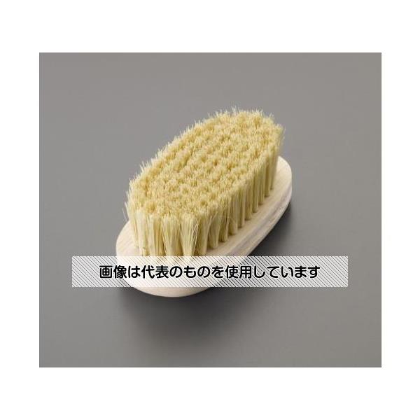 エスコ 60x120mm 小判型ブラシ(植物繊維) EA109KC-5 入数：1個