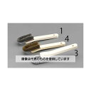 エスコ 225mm 柄付ブラシ(真鍮製/2行・曲) EA109KD-4 入数:1本