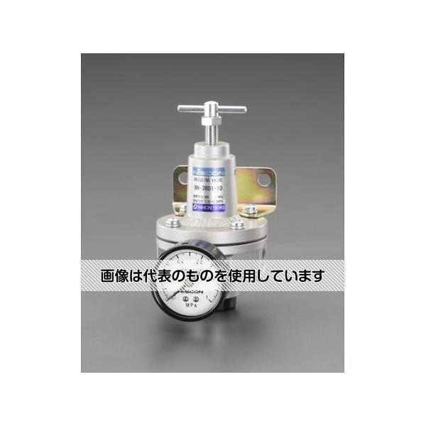 【アズワン AS ONE】実験室設備 工具類 工具、道具 商品の仕様 ●使用圧力：1.0MPa以下 ●設定圧力：0.05〜0.85MPa ●周囲温度：5〜60℃ ●重量：1.2kg ●面間：90mm ●取付ねじ：Rc(PT)1" ●サイズ：φ90×198(H)mm ●圧力計、ブラケット付 【※ご注意ください】商品は代表の画像を使用しています。