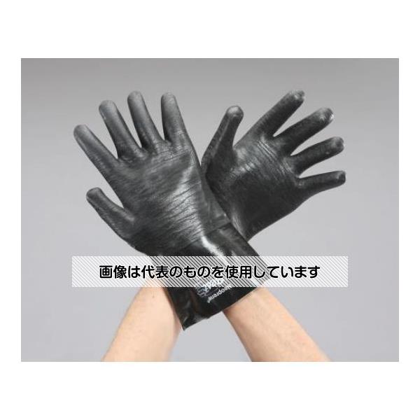 エスコ [L/300mm] 手袋(ネオプレンゴム・綿フランネル裏) EA354BM 入数：1双