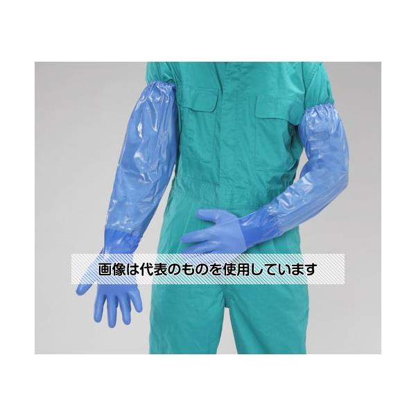 エスコ [M/650mm] 手袋(腕カバー付・耐油/塩化ビニール) EA354GH-11 入数：1双