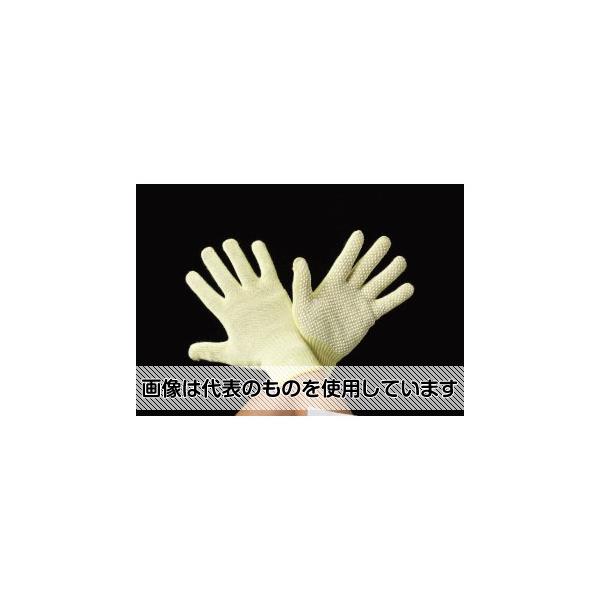 【アズワン AS ONE】実験室設備 工具類 工具、道具 ●手の平側全面に滑り止め付 ●熱や刃物から手をガードします。 商品の仕様 ●10ゲージ ●フリーサイズ ●全長：約240mm ●厚み：1.2mm ●掌周り：200mm ●中指長さ：80mm ●材質：ケブラー100％、すべり止め：塩化ビニール ●EU規格CE EN388 耐切創レベル3 【※ご注意ください】商品は代表の画像を使用しています。