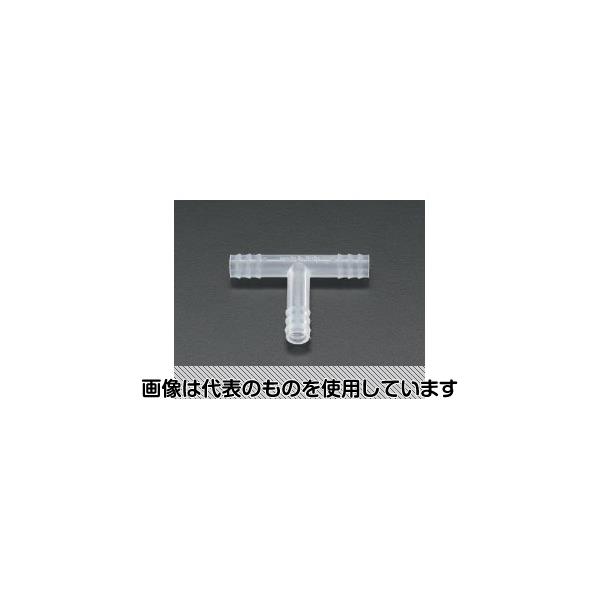 エスコ 8mm コネクター(T型/PP製) EA425KD-8 入数：1個