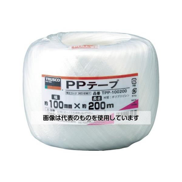 Thermometers - トラスコ中山 PPテープ 幅100mmX長さ200m 白 TPP-100200 入数：1巻