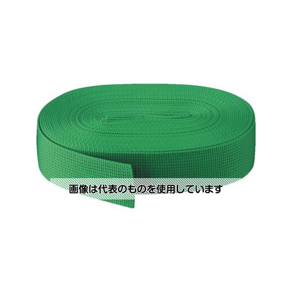 トラスコ中山 PPベルト幅40mmX長さ10m　緑 PPB-4010 GN 1本