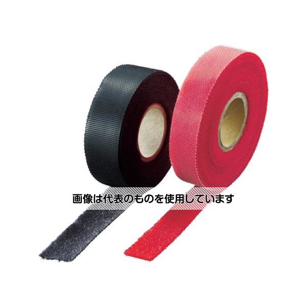 トラスコ中山 マジックケーブルロールタイ 幅15mmX長さ10m黒 TRMGTP-15BK 入数：1巻