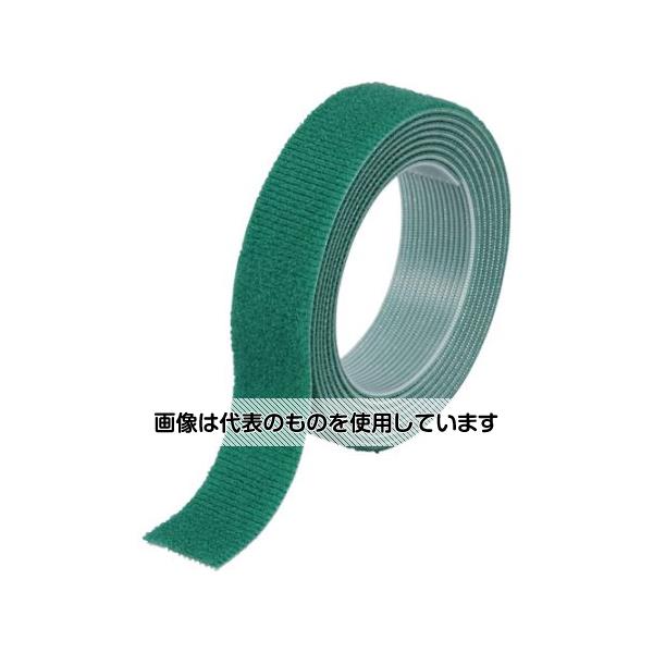 【アズワン AS ONE】実験室設備 工具類 工具、道具 ●片面にプラスチックフック・片面に織物ループの付いた両面タイプのマジックテープ?です。 ●プラスチックフックのため、強い係合力で結束に利用できます。 ●必要に応じた長さでカットできます。 ●コード・ホースなどの簡易仮止め。 商品の仕様 ●色：緑 ●幅(mm)：20 ●長さ(m)：1.5 ●厚さ(mm)：2 ●両面タイプ ●引張せん断強度：30.4N/cm2 ●材質／仕上：フック面：ポリプロピレン(PP)、ループ面：ナイロン ●注意：80℃以上の高温・日光に長時間当てたままの状態で放置しないでください。 ●途中継ぎ目が入ることがあります。ご了承ください。(使用上問題ありません) ●原産国：日本 ●コード番号：361-9788 ●JANコード：4989999098488 【※ご注意ください】商品は代表の画像を使用しています。