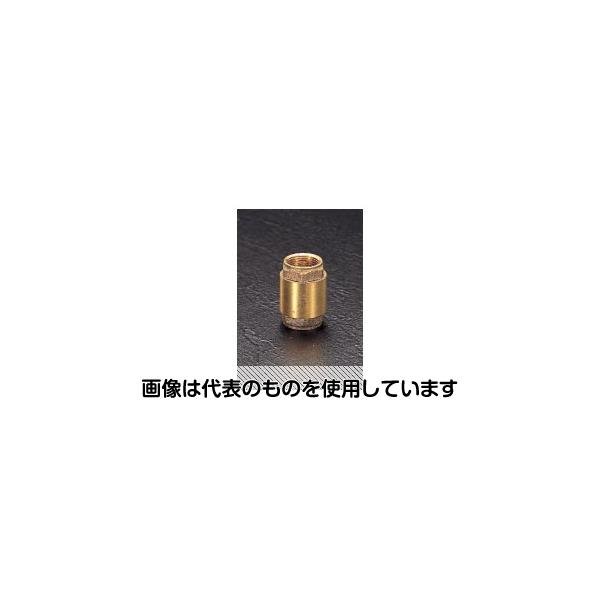 【アズワン AS ONE】実験室設備 工具類 工具、道具 ●本商品は、一方向の水の流れを遮断するものです。 ●ポンプ停止後は吸水管の排水が避けられます。 ●低い逆圧力を完璧に遮断します。 ●気密性のあるニトリルゴム製のパッキン。 商品の仕様 ●ねじサイズ：3/4"PF ●長さ：53mm ●耐圧：1.6MPa ●材質：本体／真鍮、スプリング／ステンレス、パッキン／ニトリルゴム ●耐熱温度：100℃まで ●適応流体：水 ●重量(g)：159 【※ご注意ください】商品は代表の画像を使用しています。