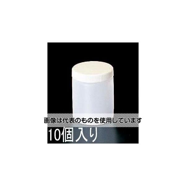 エスコ φ 55x 67mm/0.10L 広口ポリ容器(10個) EA508AK-3B 入数：1pk