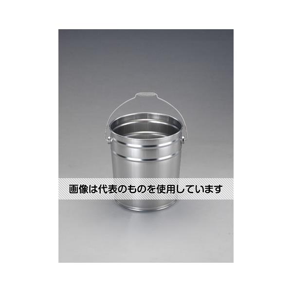 【アズワン AS ONE】実験室設備 工具類 工具、道具 商品の仕様 ●材質：ステンレス(18-8) ●サイズ：φ300×305(H)mm ●重量：1.16kg ●容量：15L ●取手：ワイヤーバネ 【※ご注意ください】商品は代表の画像を使用しています。