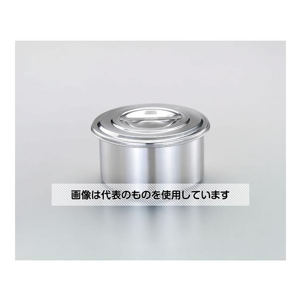 エスコ φ100x 67mm/0.50L 浅型ポット(ステンレス製) EA508SG-41 入数：1個