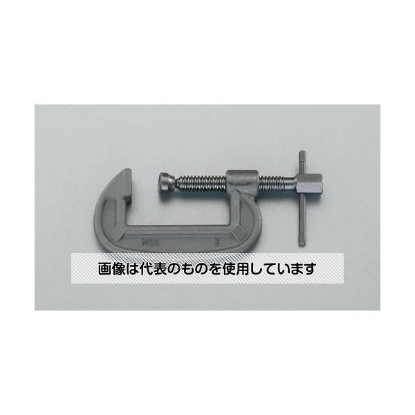 【アズワン AS ONE】実験室設備 工具類 工具、道具 商品の仕様 ●フレーム材質：鍛造焼入鋼 ●スクリュー材質：スチール ●本体硬度：HRC38〜42° ●クランプ範囲：0〜26mm ●口奥行(口の深さ)：25mm ●安全荷重：2607kg ●重量：200g 【※ご注意ください】商品は代表の画像を使用しています。