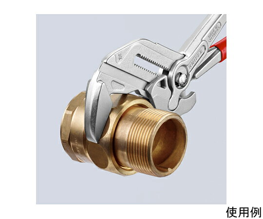 KNIPEX 60mm/300mm プライヤーレンチ EA531K-300 1個