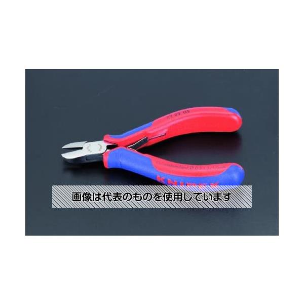 KNIPEX 115mm 精密用ニッパー(グリップ・バネ付/直刃) EA535KD-3 入数：1個
